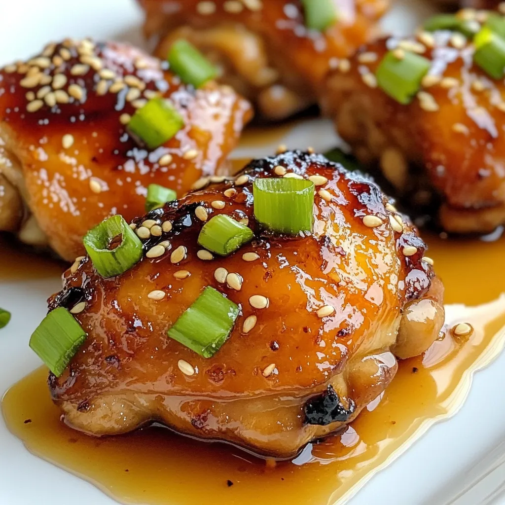 Honey Garlic Chicken Thighs Flavorful and Easy Recipe