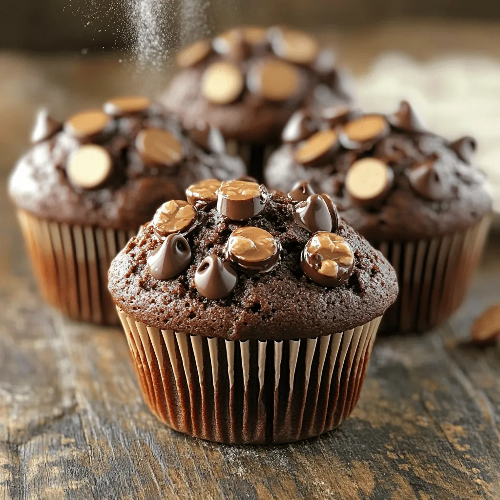 Bakery Style Chocolate Espresso Muffins Irresistible Treat