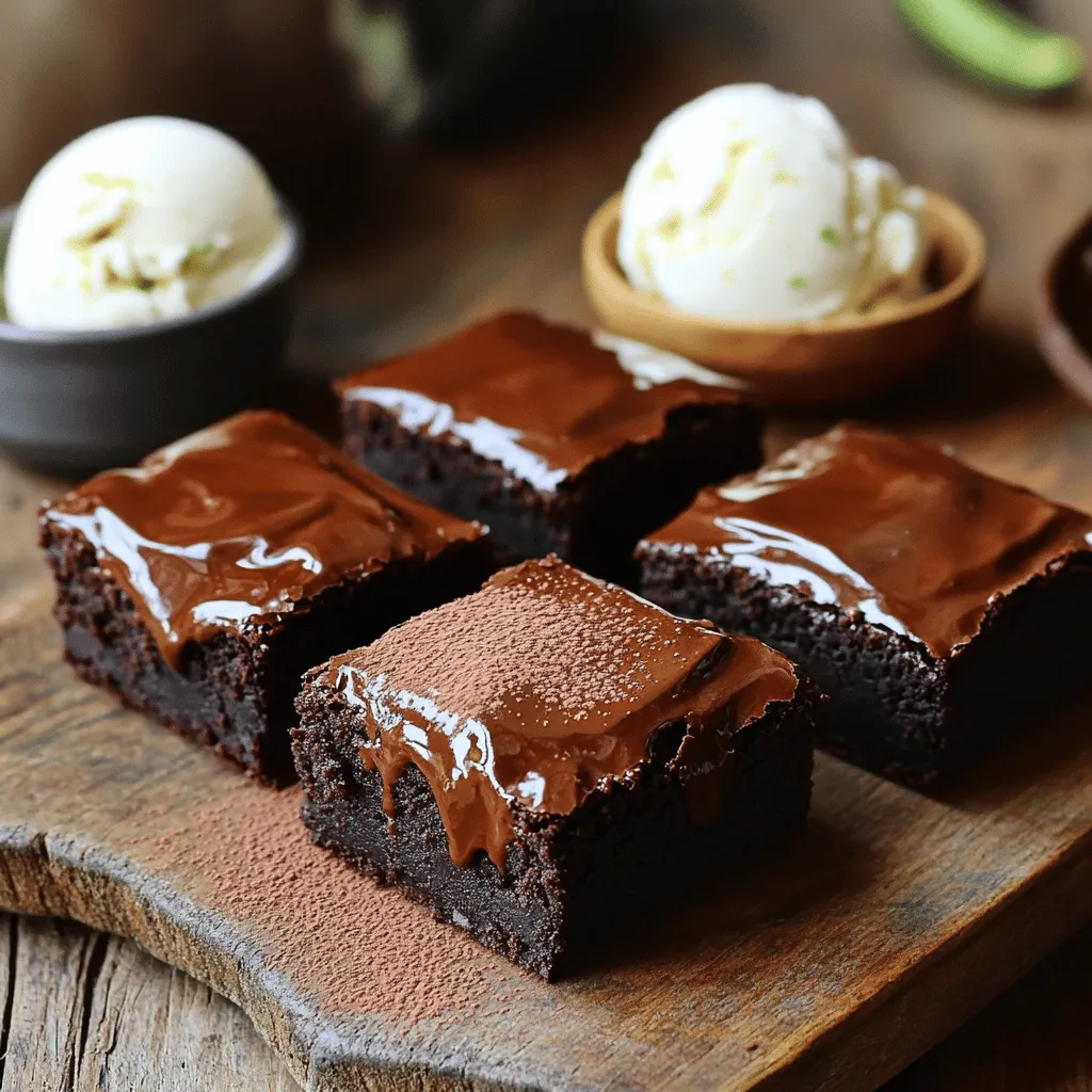 Vegan Zucchini Brownies Rich and Decadent Delight
