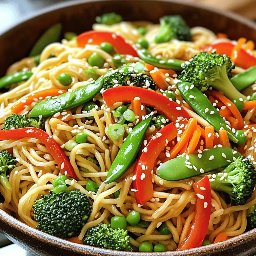 Vegetable Lo Mein Flavorful and Easy Weeknight Meal