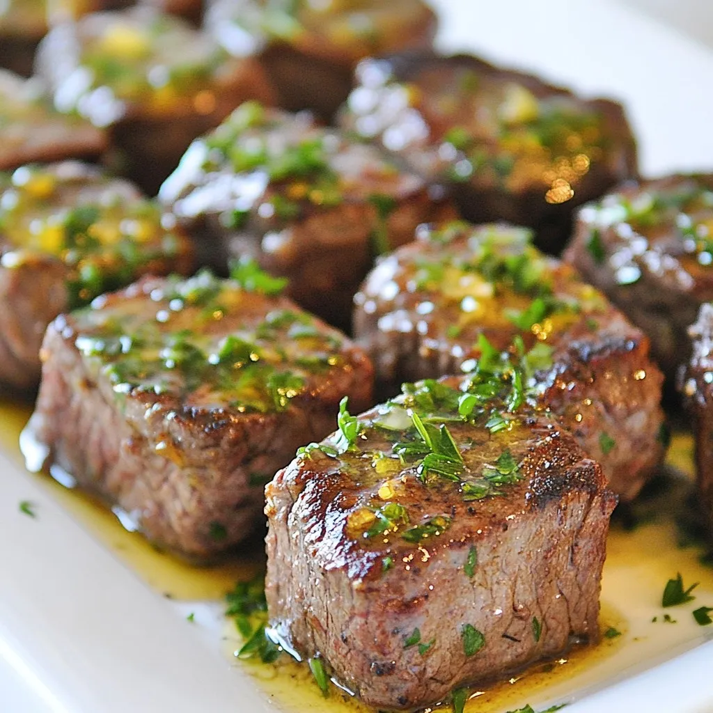 Garlic Butter Steak Bites Flavorful and Tender Treat