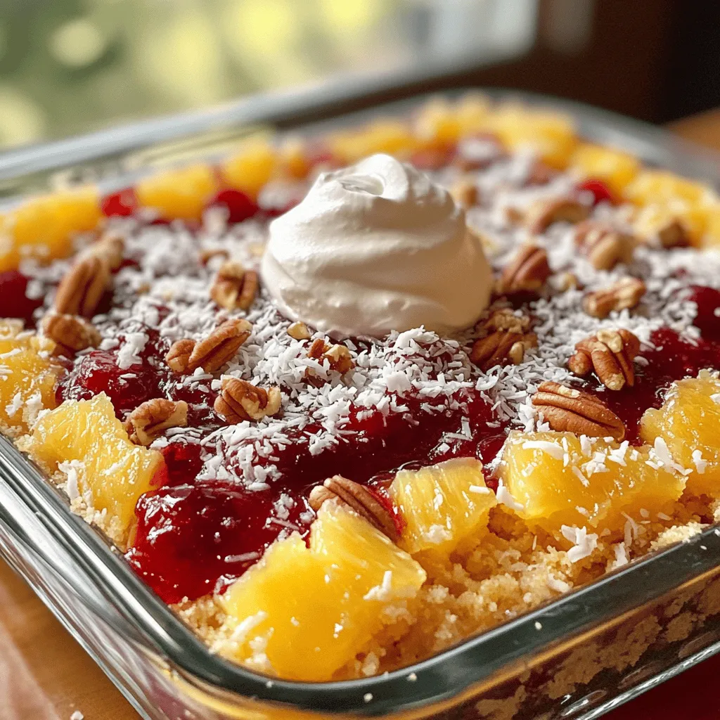 Cherry Pineapple Dump Cake Simple and Sweet Dessert