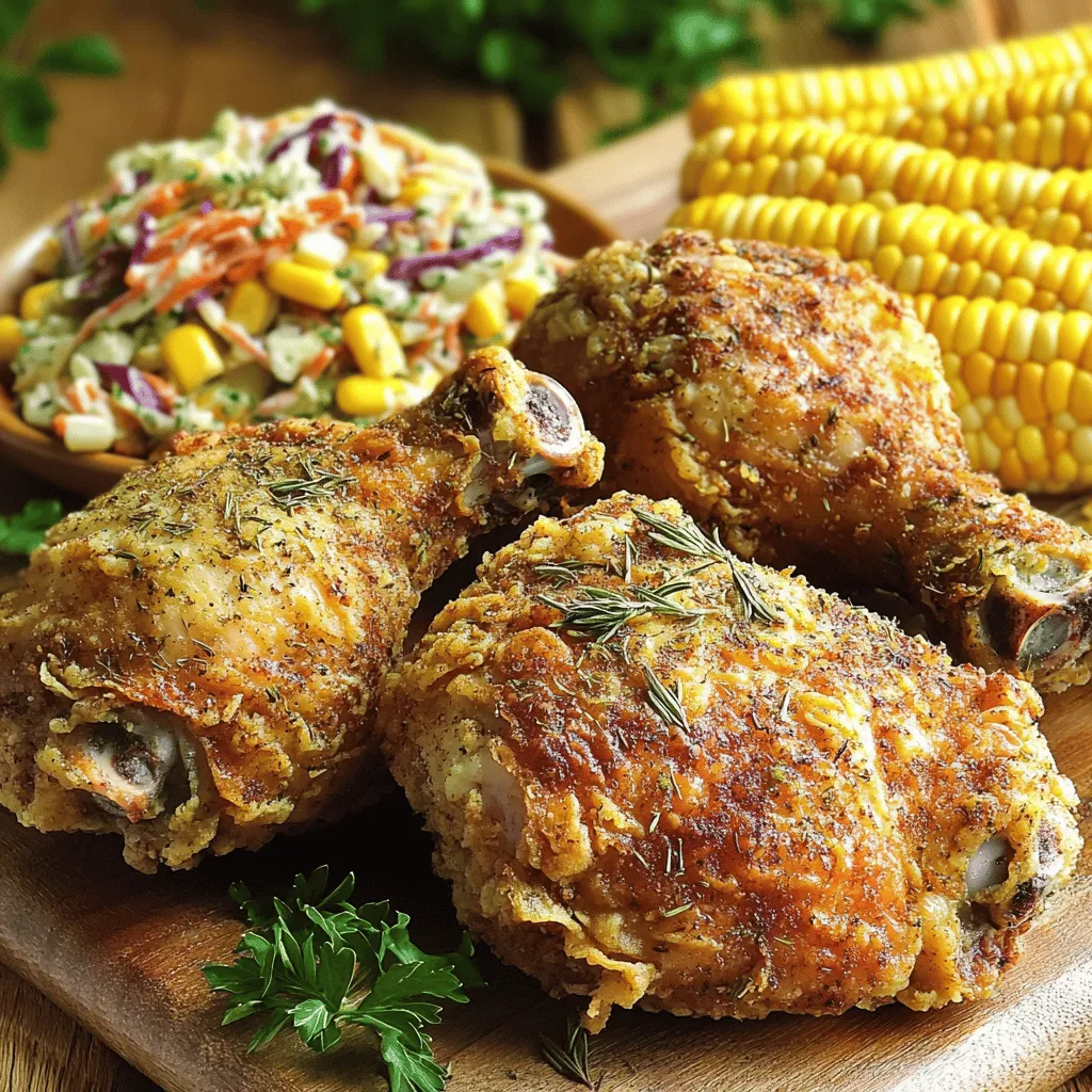 Oven Baked Fried Chicken Flavorful and Crispy Recipe