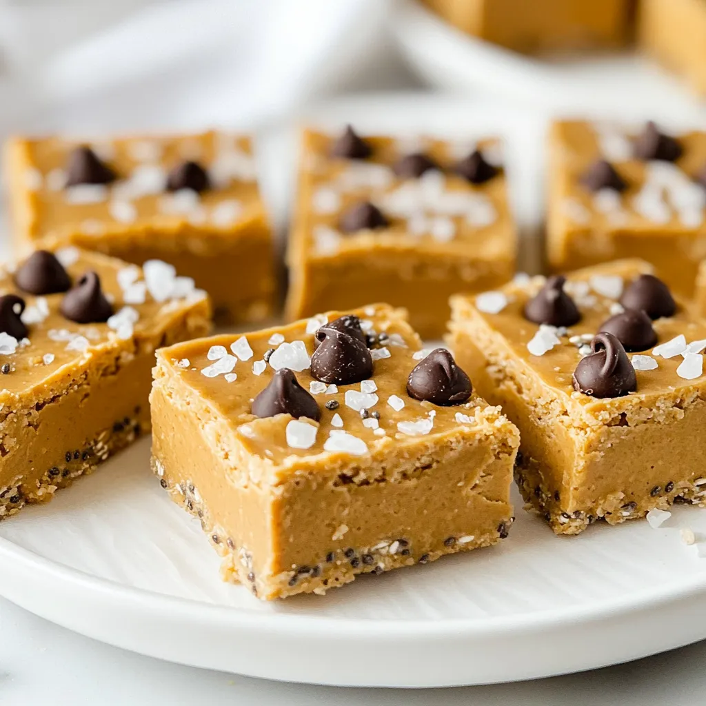 No Bake Peanut Butter Bars Quick and Easy Recipe