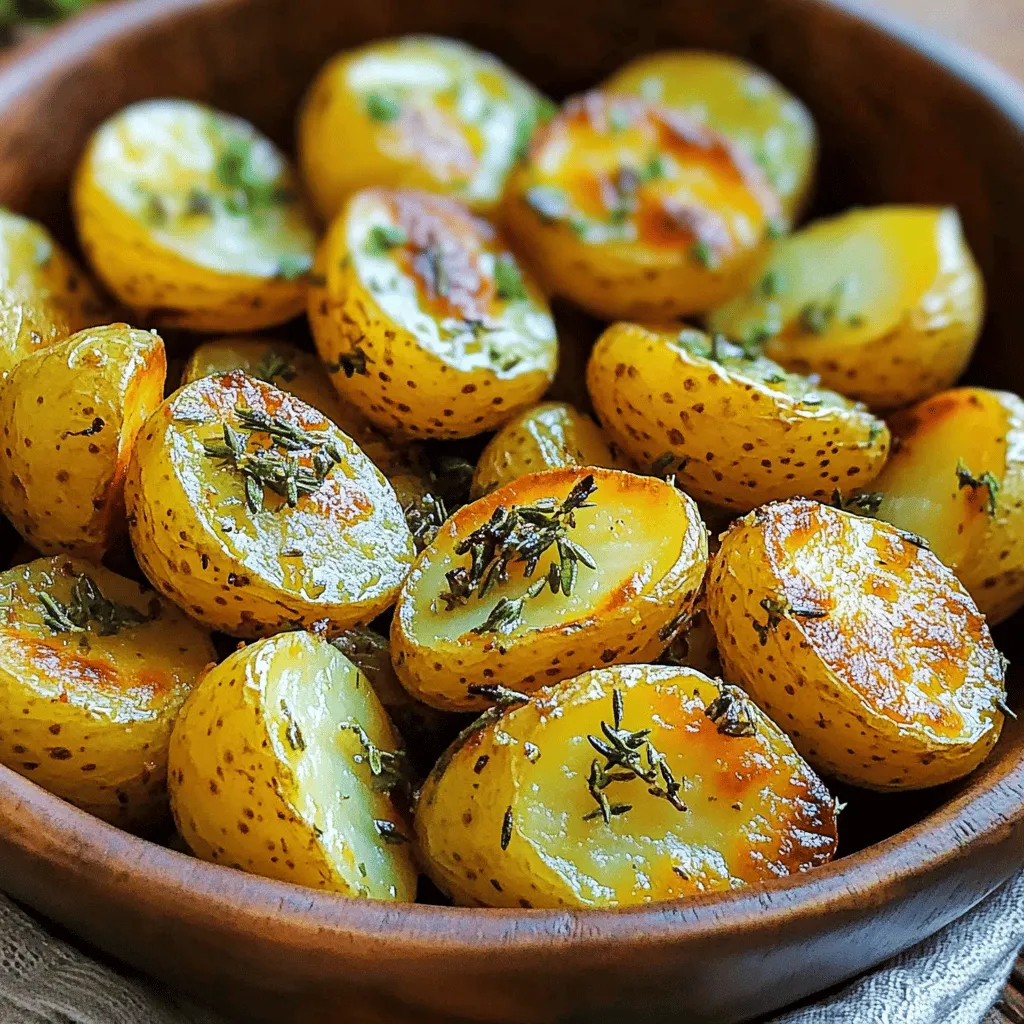 Garlic Roasted Potatoes Savory and Easy Recipe