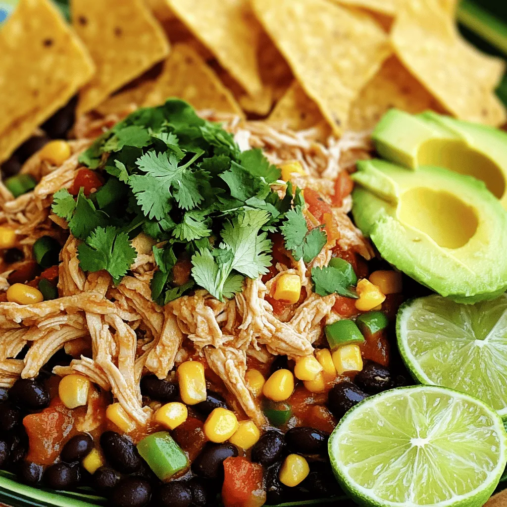 To make the best Crockpot Mexican Chicken, you need the following ingredients: