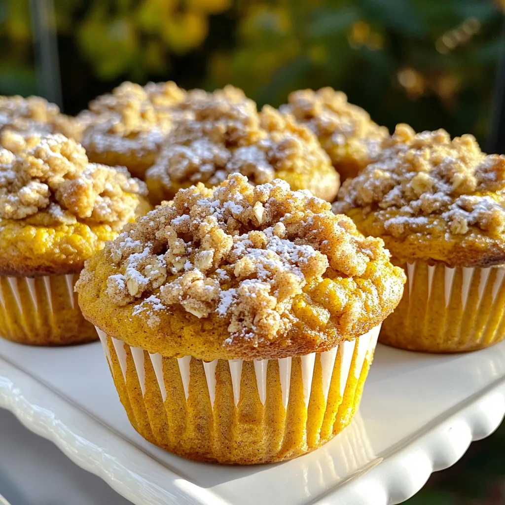 Pumpkin Streusel Muffins Bakery Style Irresistible Treat