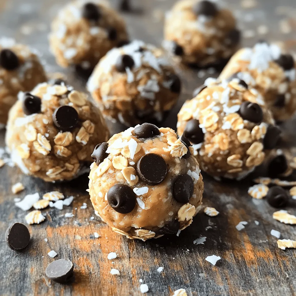 Peanut Butter Oatmeal Energy Balls Healthy Snack Idea