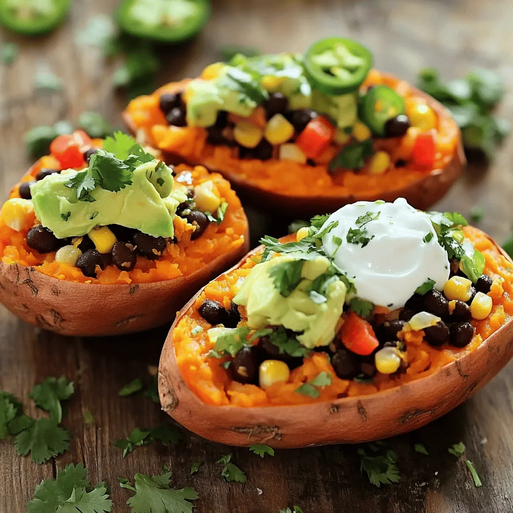Stuffed Sweet Potatoes Flavorful and Healthy Recipe