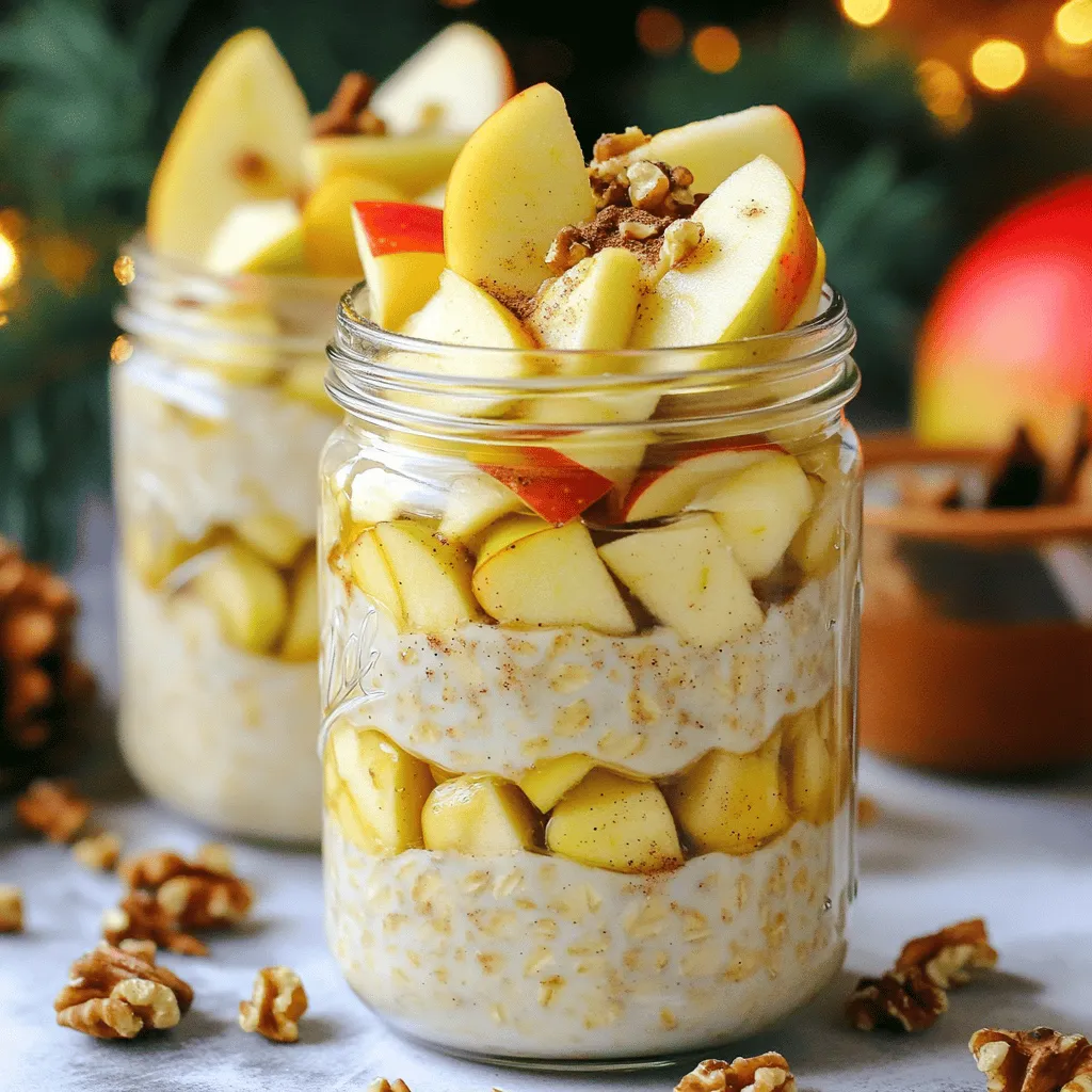 Savory Apple Cinnamon Overnight Oats Recipe Guide