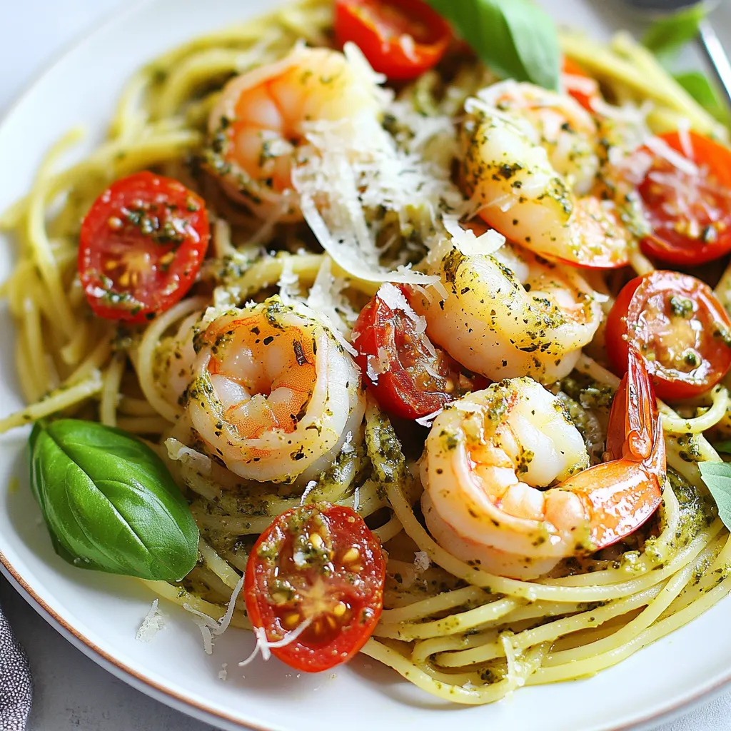 Pesto Shrimp Pasta Flavorful and Easy Weeknight Meal