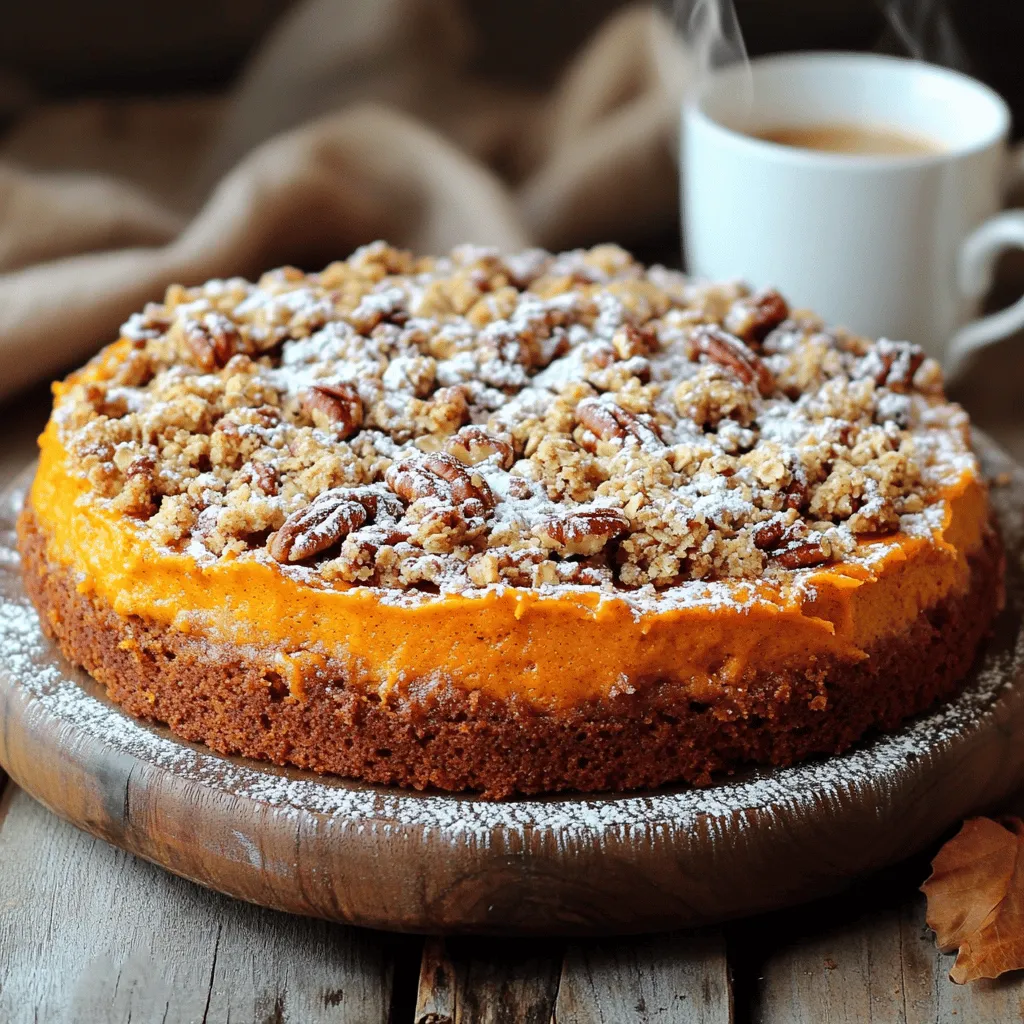 Pumpkin Streusel Coffee Cake Irresistible Autumn Treat