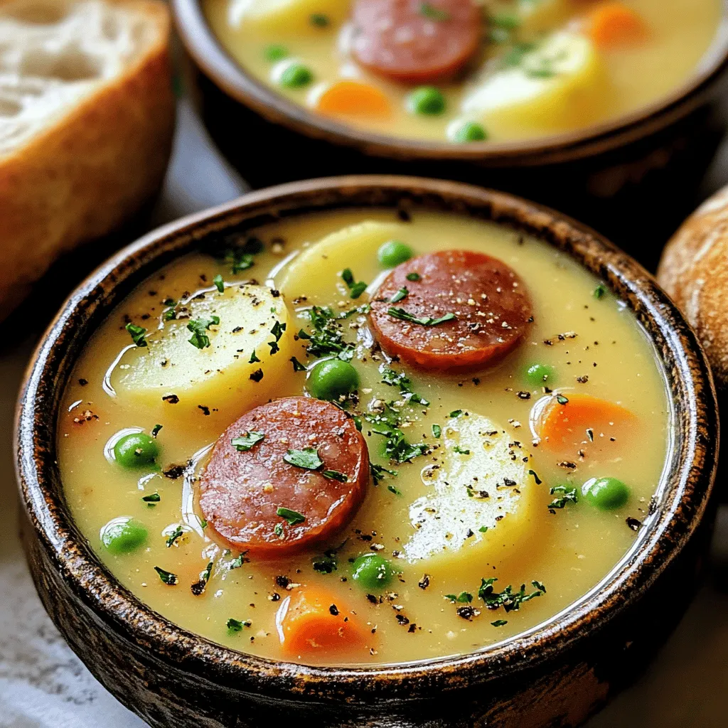 Kielbasa Potato Soup Hearty and Comforting Delight