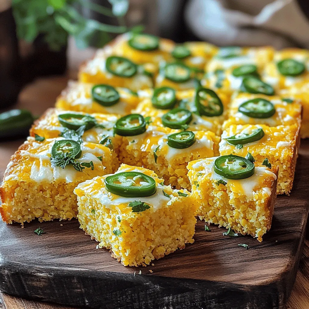 Cheesy Jalapeno Cornbread Flavorful and Simple Recipe