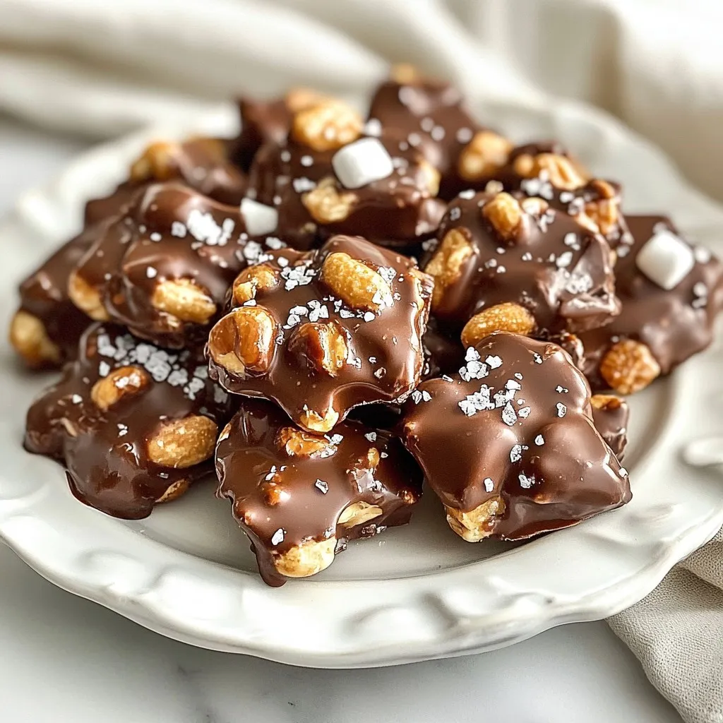Crockpot Chocolate Peanut Clusters Simple and Tasty Treat