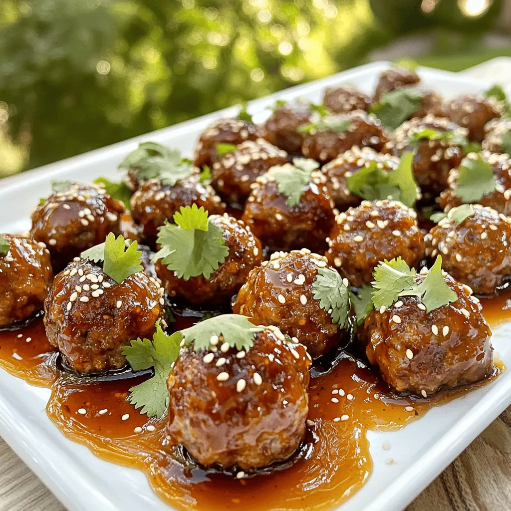 Honey Sriracha Meatballs Simple and Spicy Delight