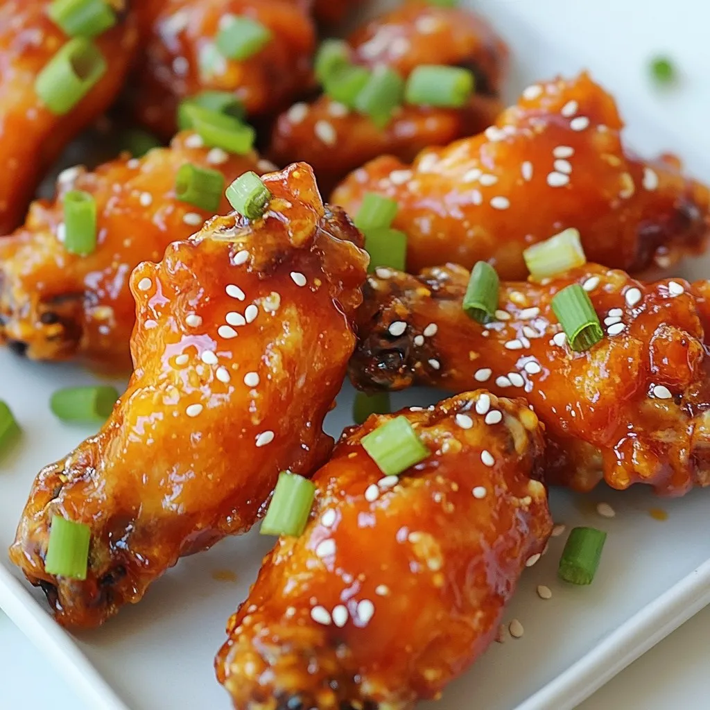 Honey Sriracha Chicken Wings Flavorful Game Day Treat