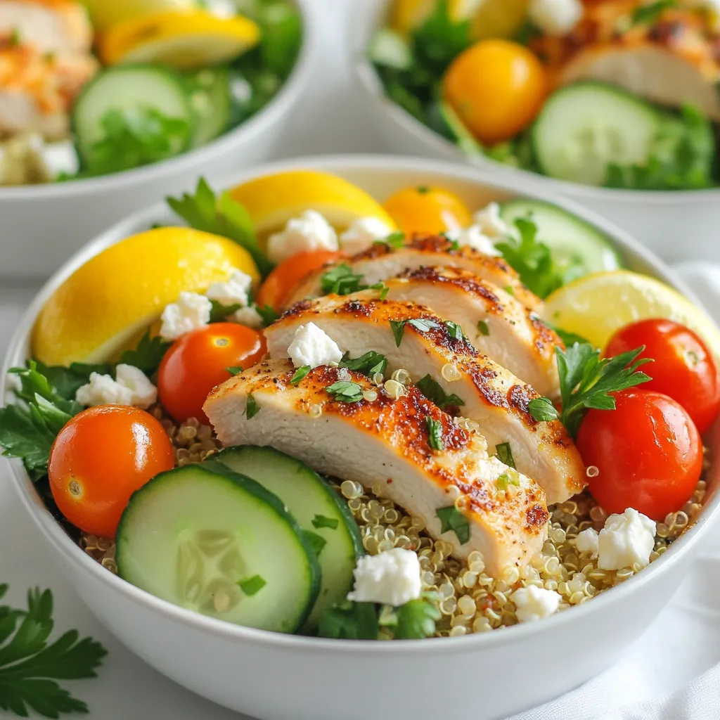 Lemon Herb Quinoa Chicken Salad Fresh and Flavorful