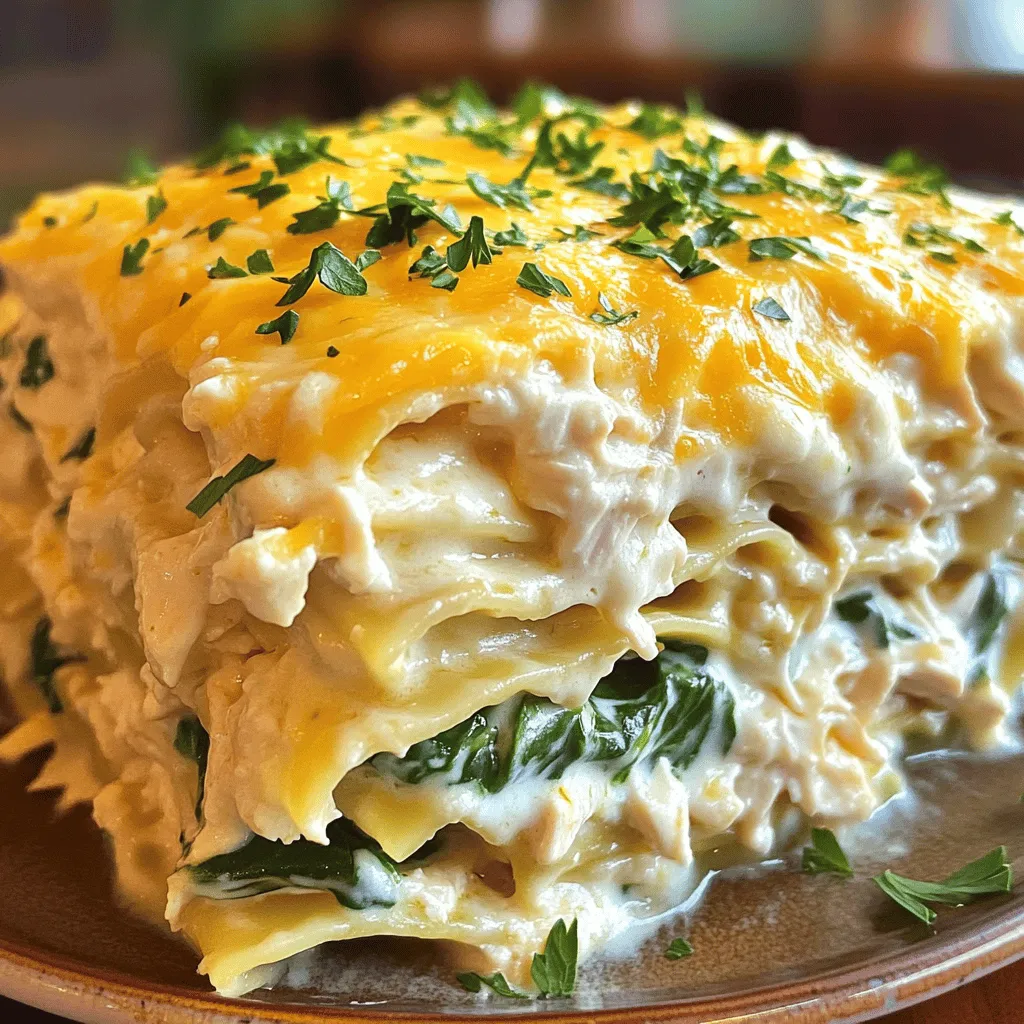 Chicken Alfredo Lasagna Irresistible Comfort Food