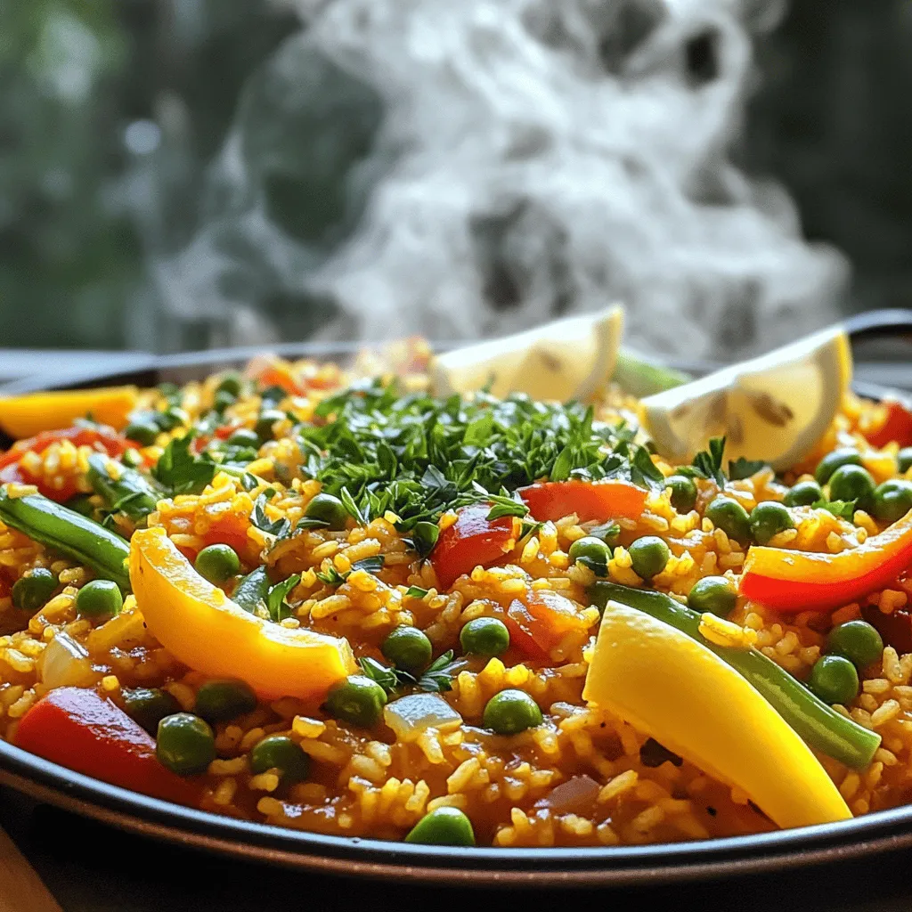Vegetable Paella Flavorful Recipe for Everyone