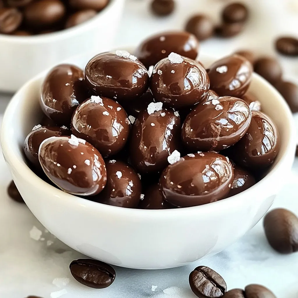 Chocolate Covered Espresso Beans Rich and Flavorful Boost