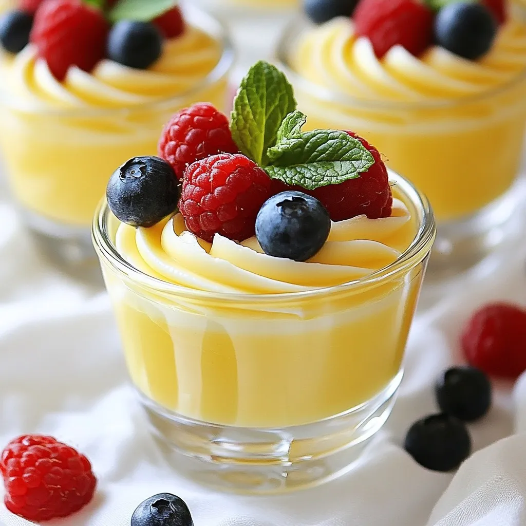 Lemon Posset Creamy Delight for Every Occasion