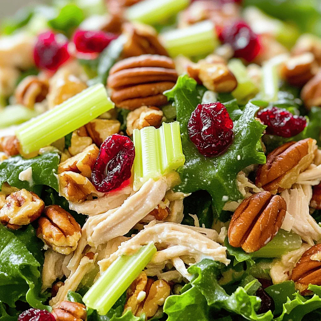 Cranberry Pecan Chicken Salad Fresh and Flavorful Dish