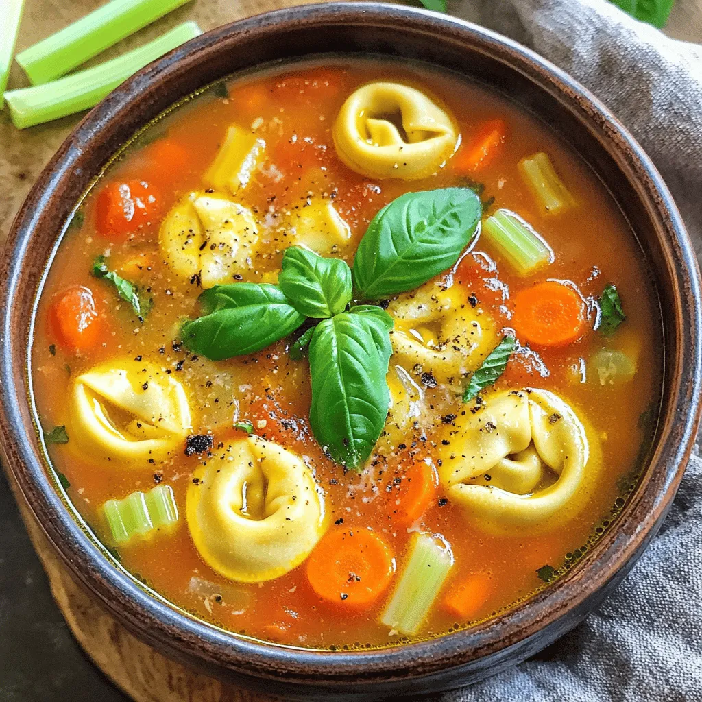 Slow Cooker Tomato Tortellini Soup Hearty and Easy Dish