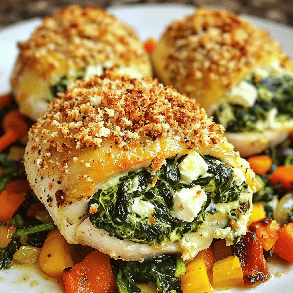 Spinach and Feta Stuffed Chicken Flavorful Delight