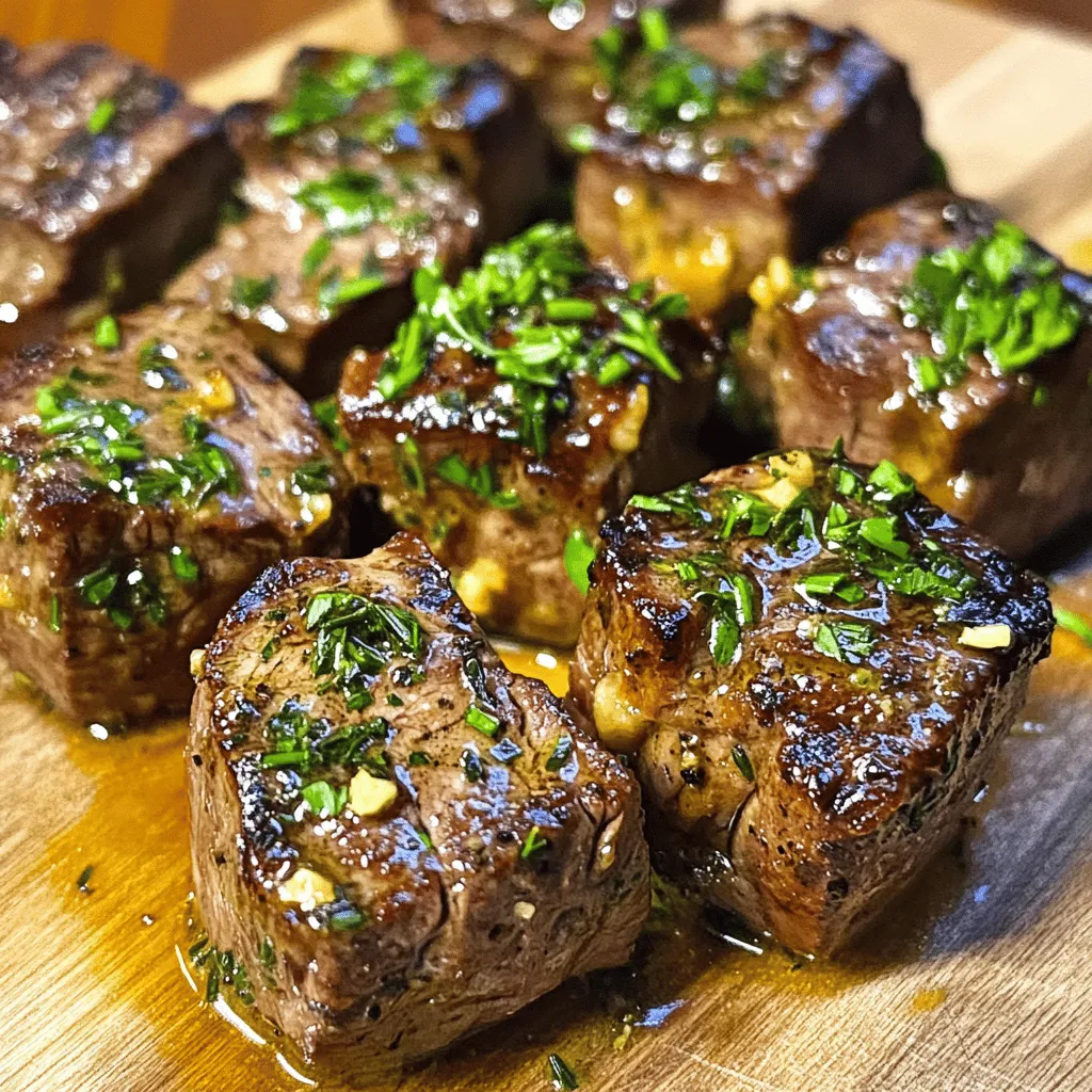 Garlic Butter Steak Bites Flavorful and Simple Meal