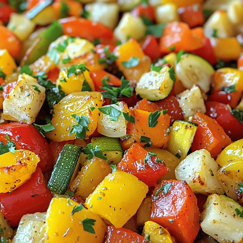Garlic Herb Roasted Vegetables Easy and Flavorful Dish