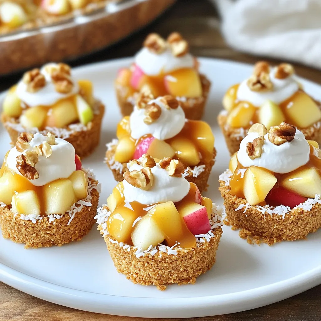 No-Bake Caramel Apple Pie Bites Simple and Sweet Treat
