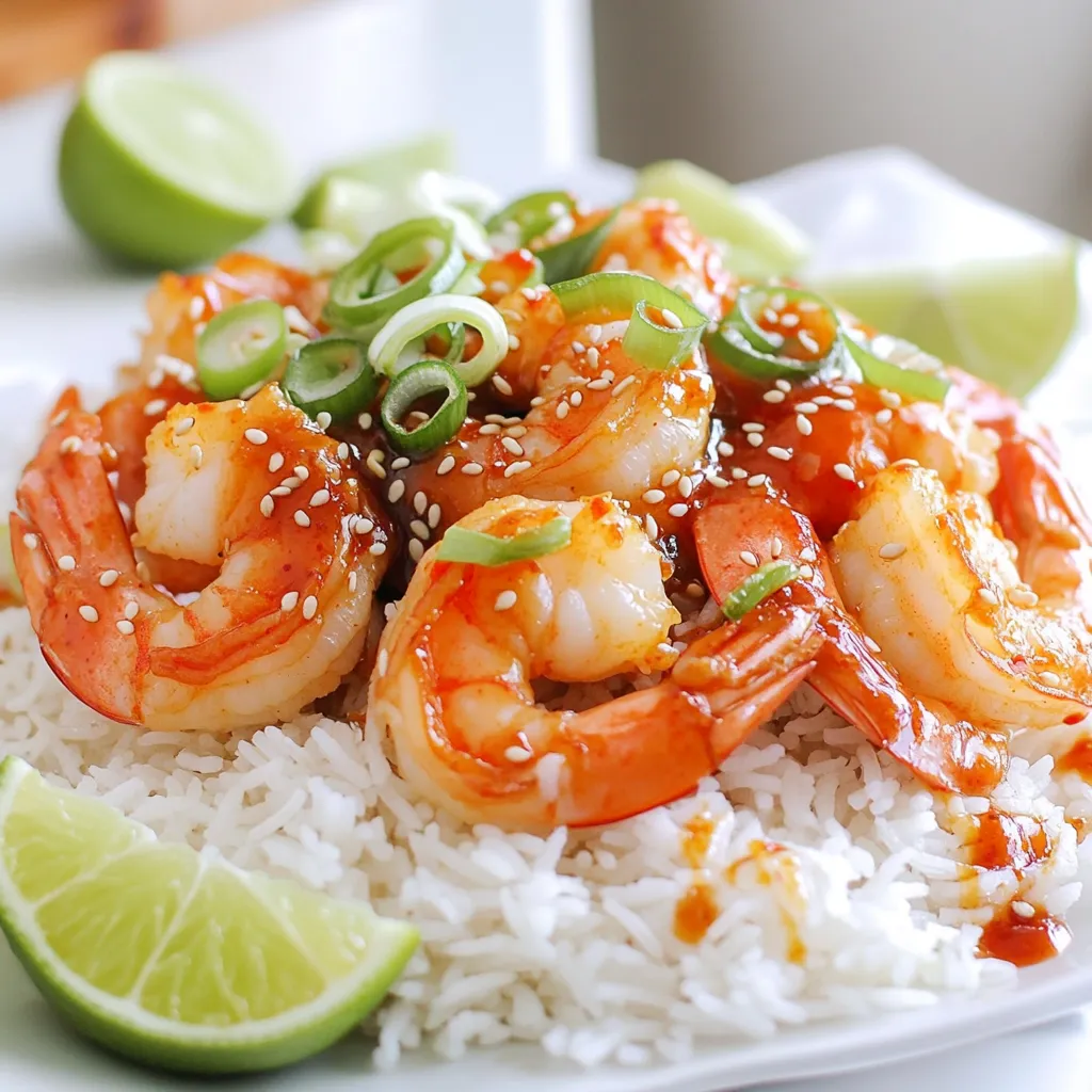 Minute Sweet Chili Shrimp Flavorful Quick Meal