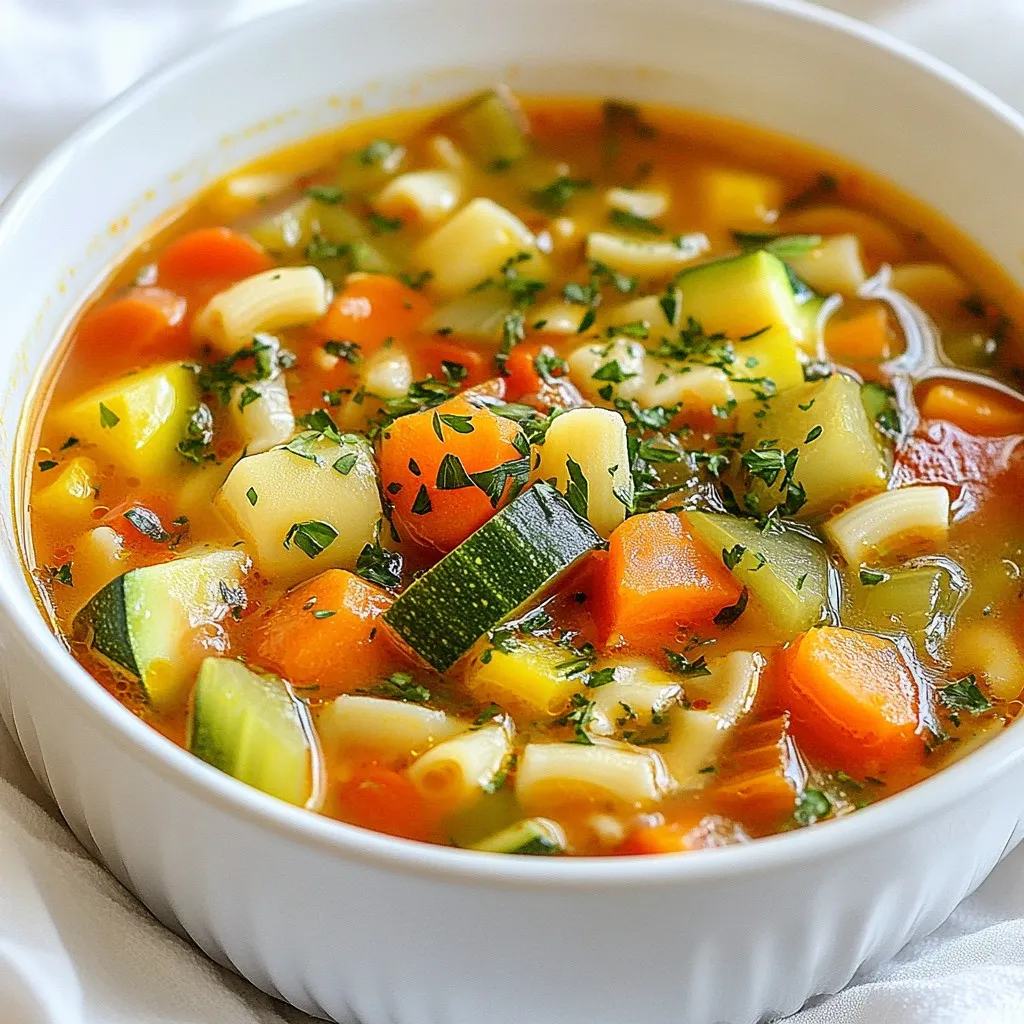 Instant Pot Minestrone Soup Quick and Healthy Meal