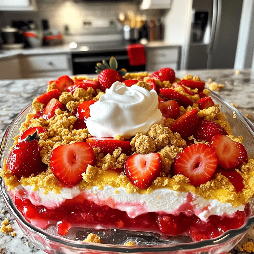 Strawberry Cheesecake Dump Cake Easy and Tasty Dessert