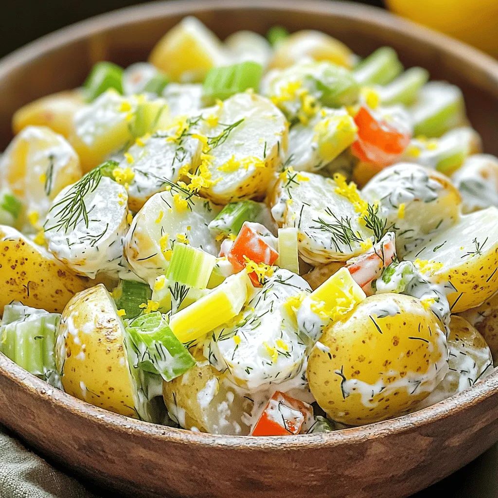 Lemon Dill Potato Salad Fresh and Flavorful Recipe