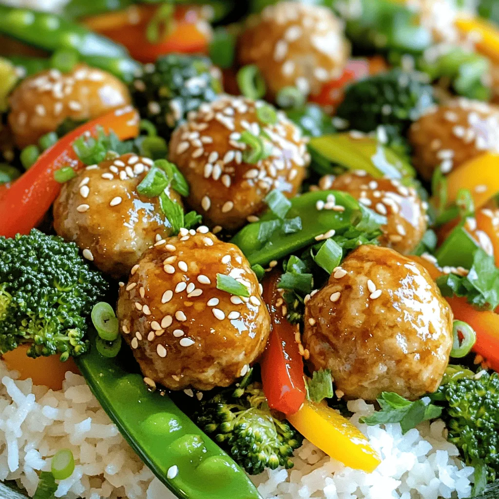 Teriyaki Meatball Stir-Fry Quick and Tasty Recipe