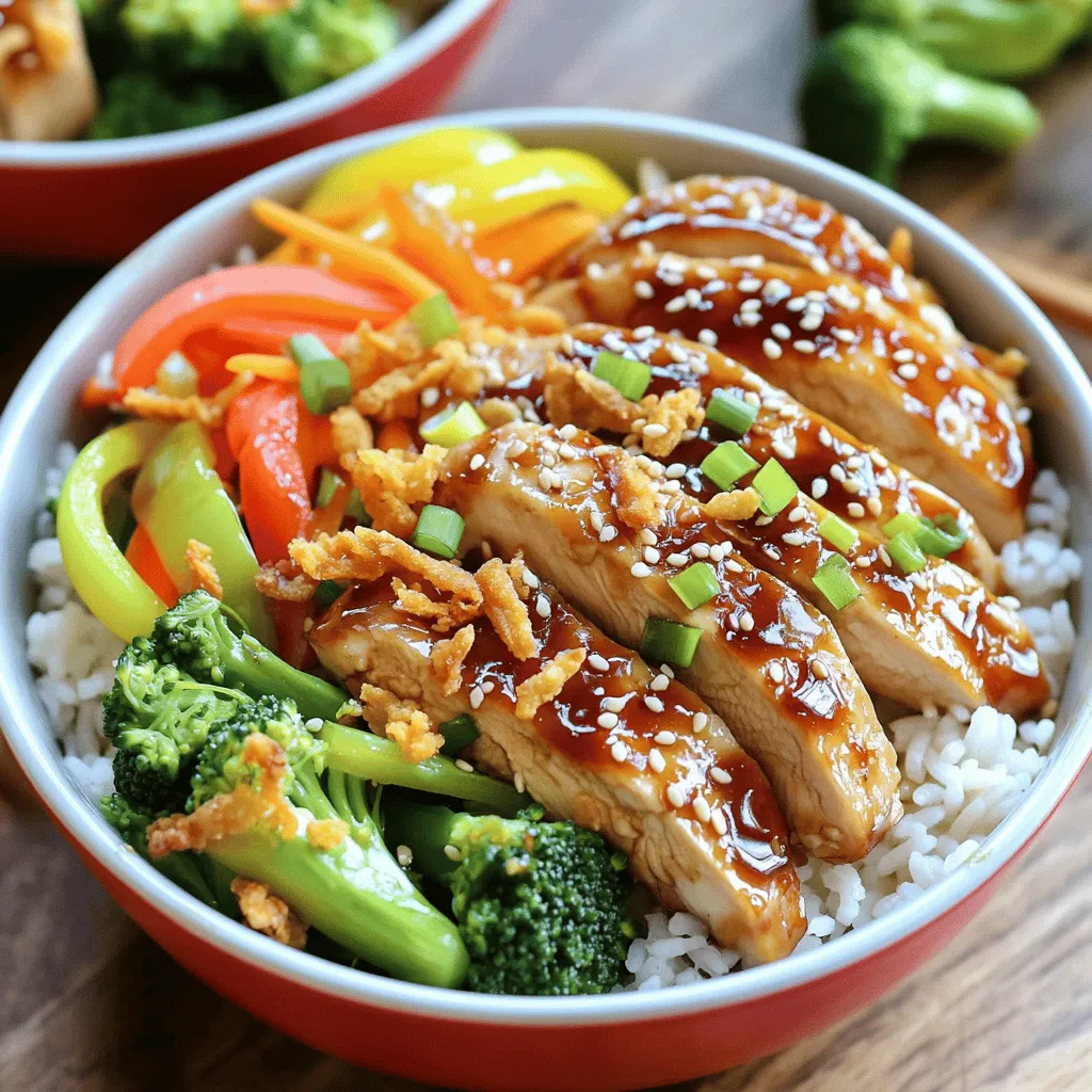 Teriyaki Chicken Bowls Flavorful Meal for Everyone