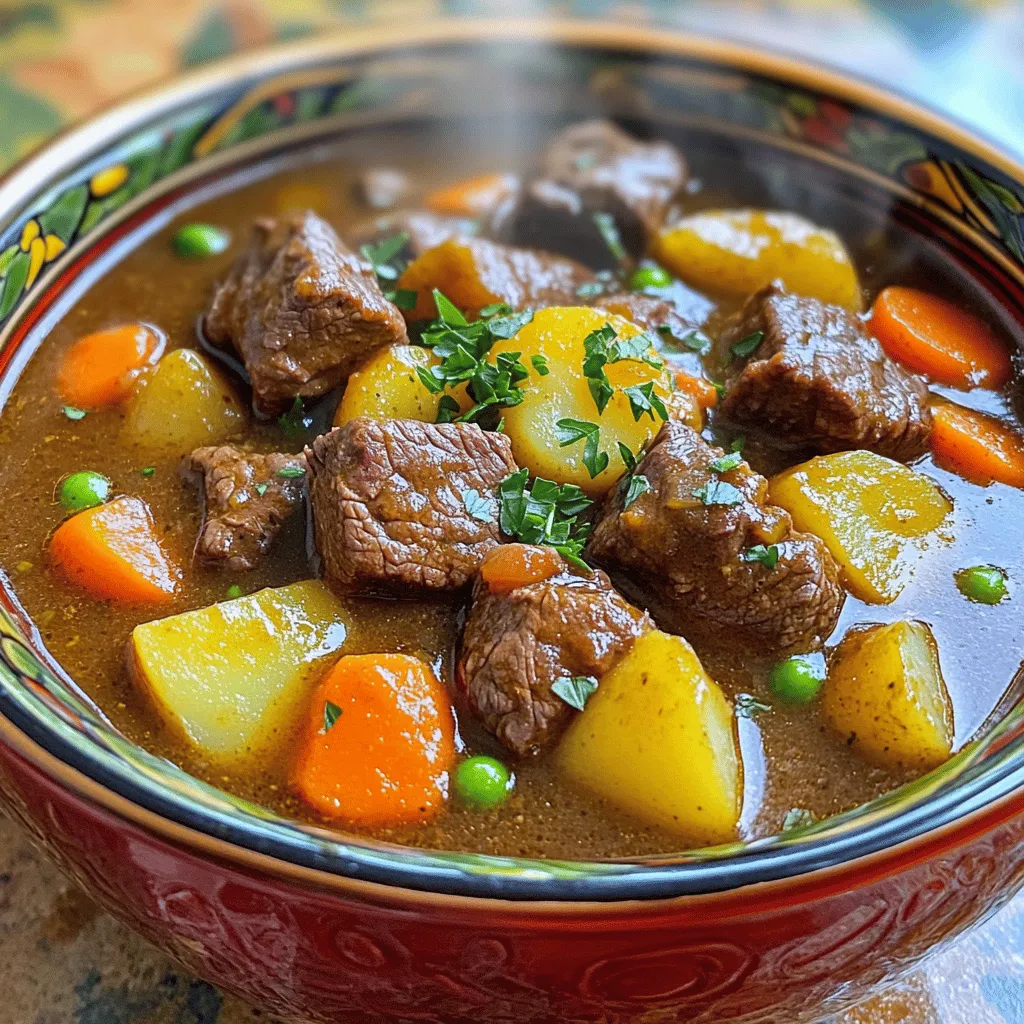Hearty Instant Pot Beef Stew Simple and Delicious Meal