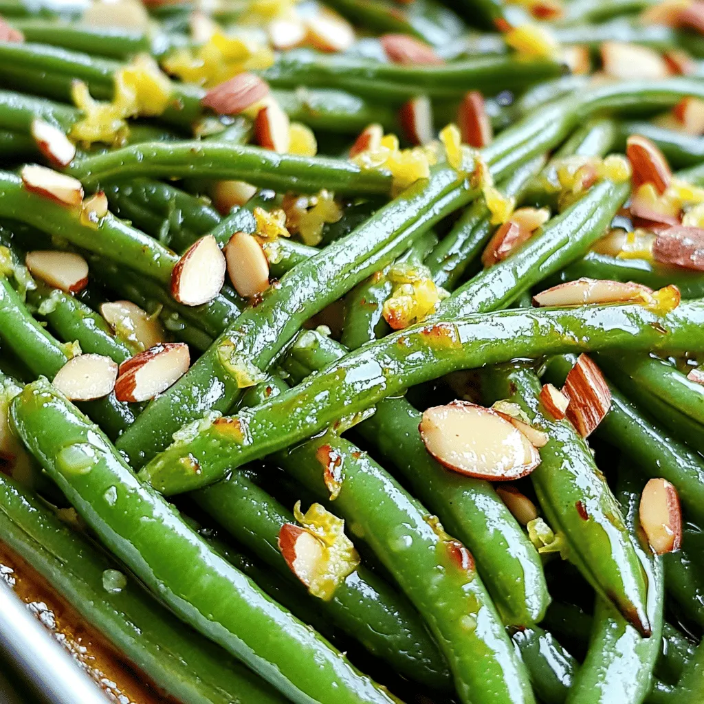 Roasted Garlic Green Beans Flavorful and Simple Side