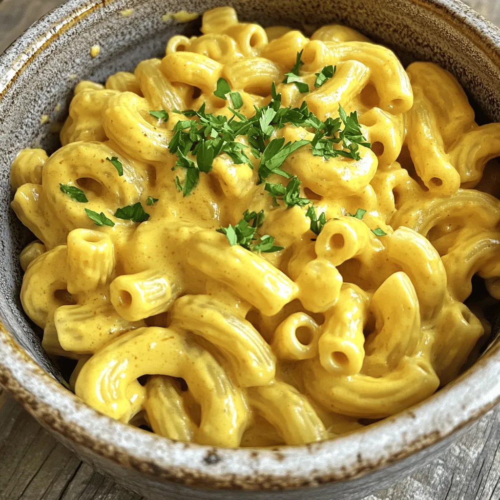 Vegan Mac and Cheese Creamy Comfort in Every Bite