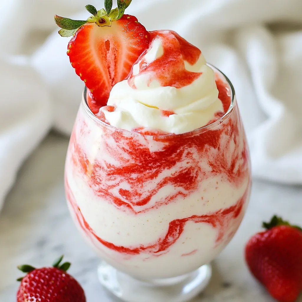 Strawberry Cheesecake Smoothie Delicious and Creamy Drink