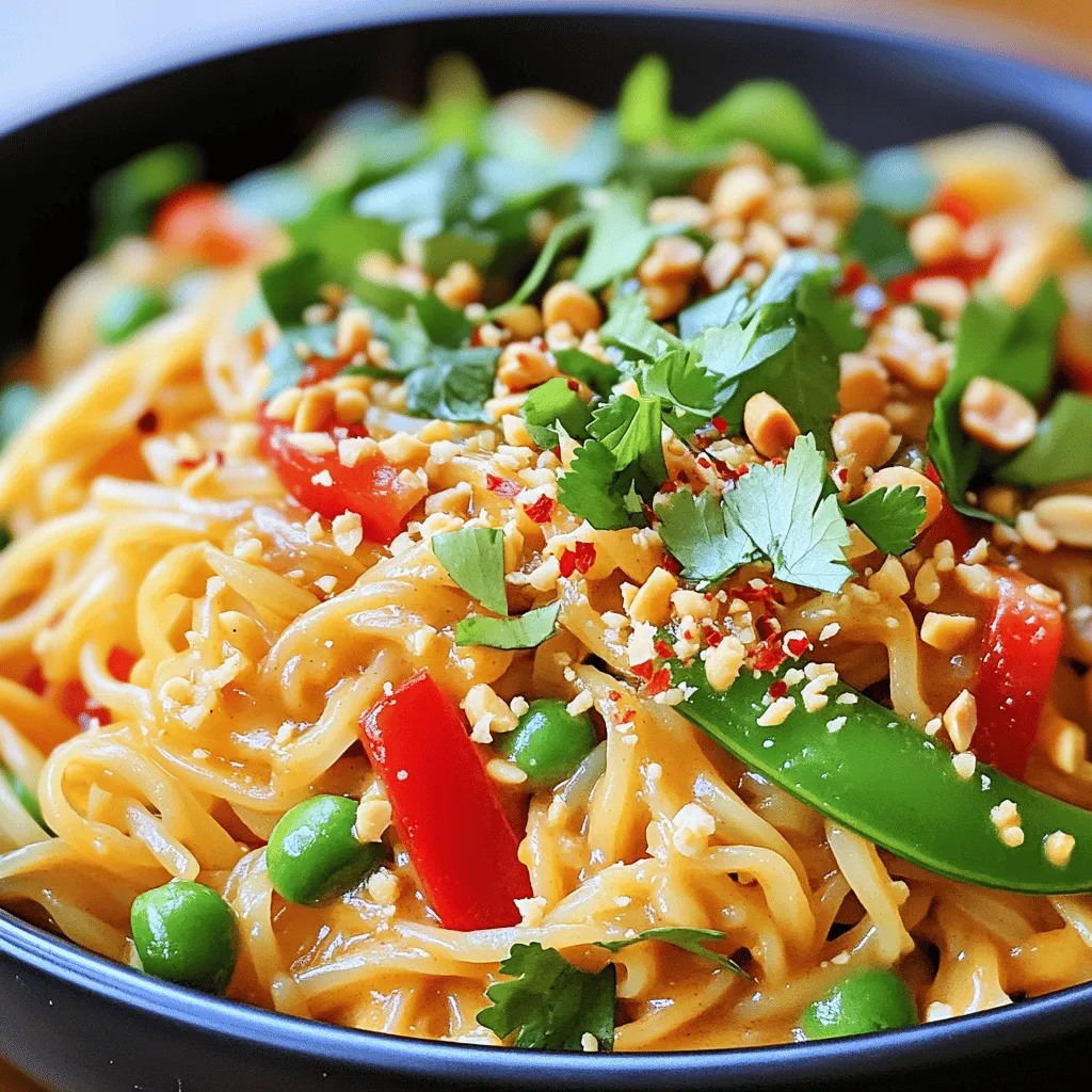 Thai Peanut Noodles Flavorful and Quick Meal Idea