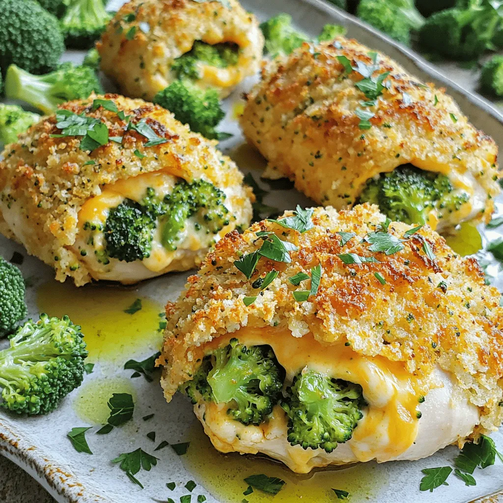 Cheesy Broccoli Stuffed Chicken Flavorful Dinner Delight