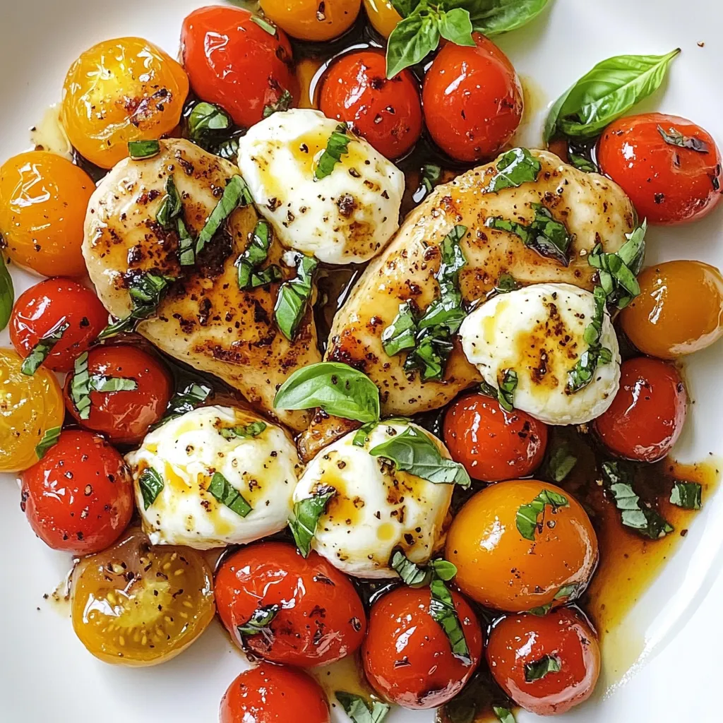 Caprese Chicken Skillet Flavorful and Easy Meal