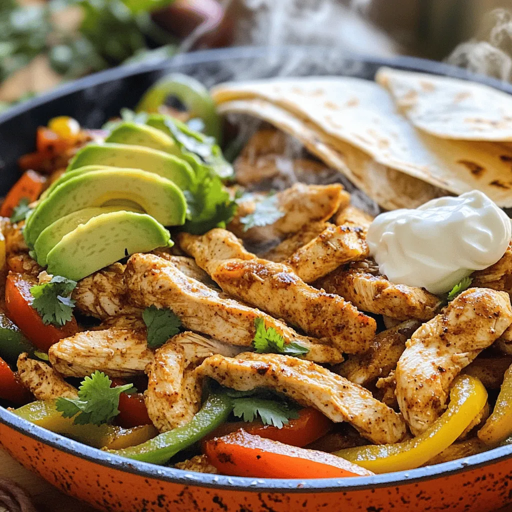 Easy Chicken Fajitas Flavorful and Quick Dinner Guide