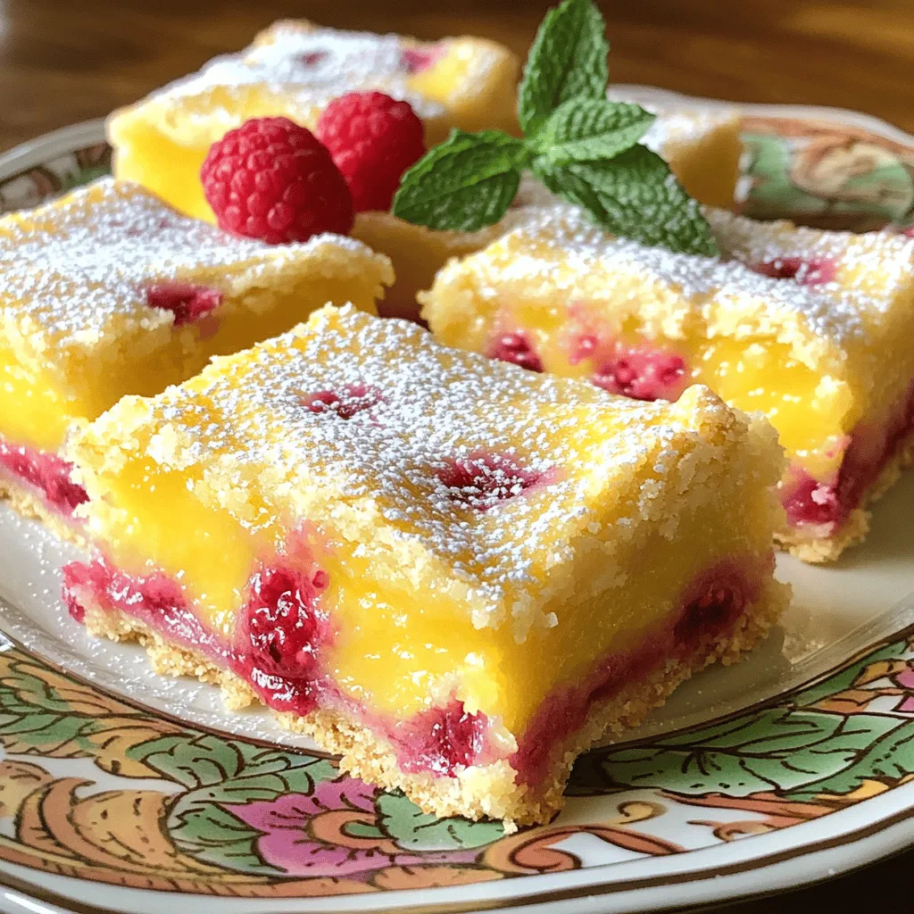 Raspberry Lemon Bars Easy and Refreshing Recipe