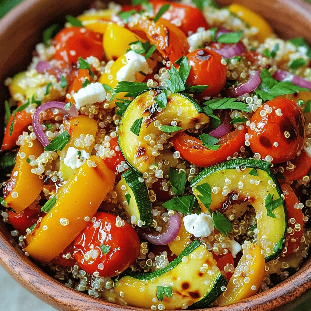 Roasted Vegetable Quinoa Salad Fresh and Flavorful Meal