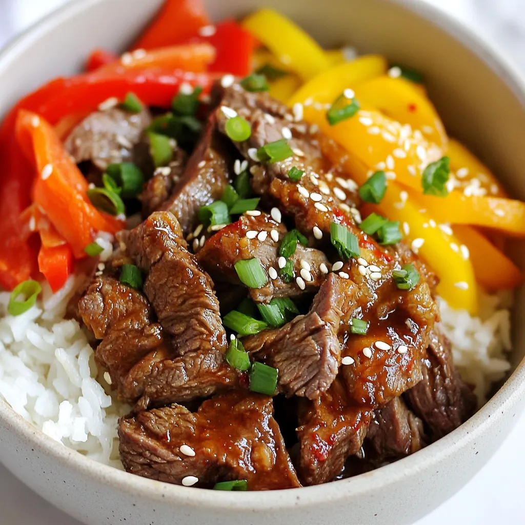 Korean Bulgogi Beef Bowls Flavorful and Easy Recipe