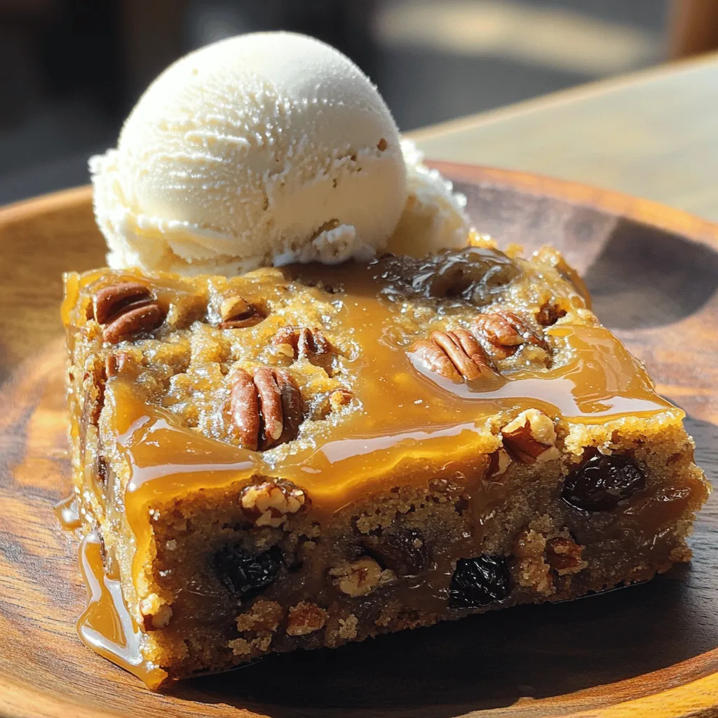 Warm Caramel Pecan Sticky Toffee Pudding Delight